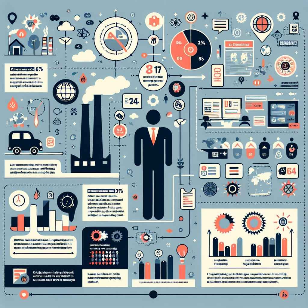 Infografika s savjetima za smanjenje emisije štetnih plinova u okoliš.