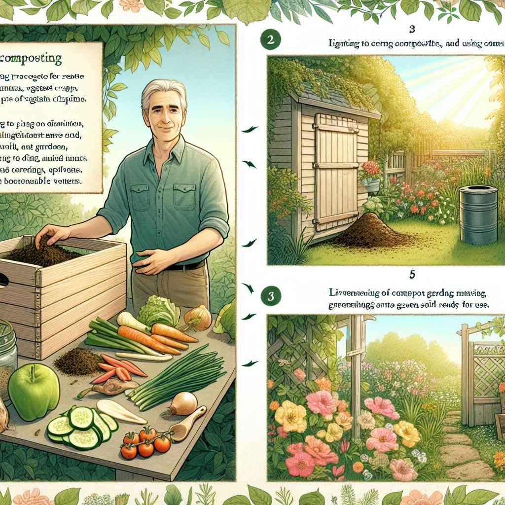 Komposter u vrtu: vodič za izradu, održavanje i korištenje komposta.