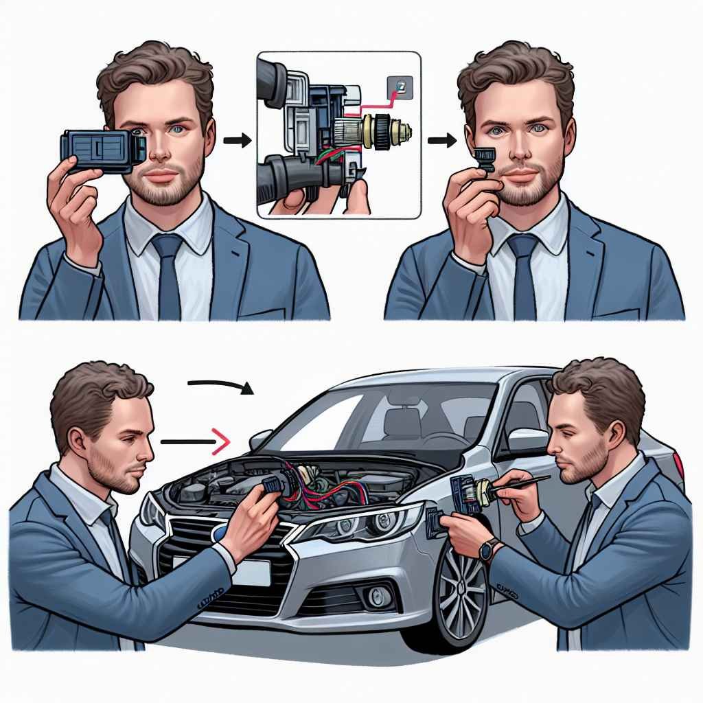 Provjera i zamjena senzora parkiranja na automobilu, korak po korak.