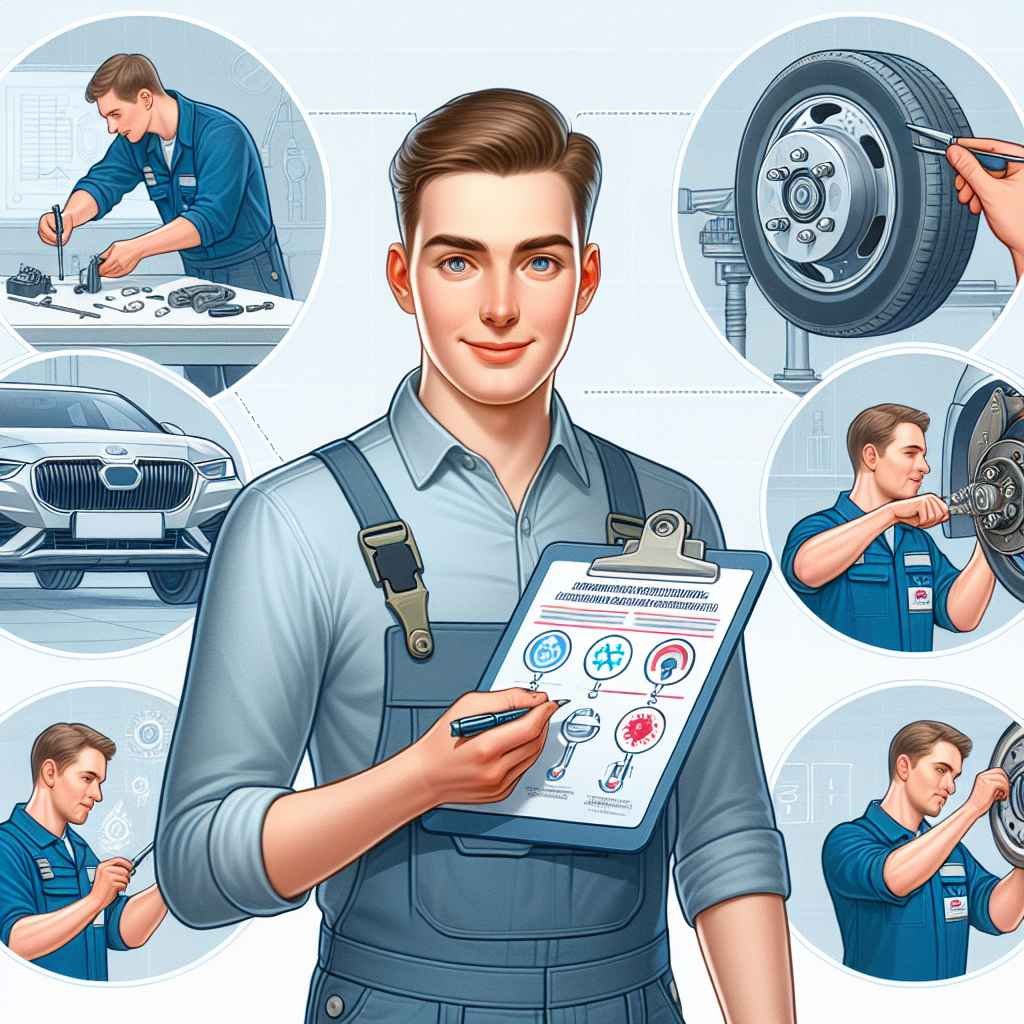 Slika objašnjava kako dijagnosticirati i popraviti probleme s ABS sustavom.