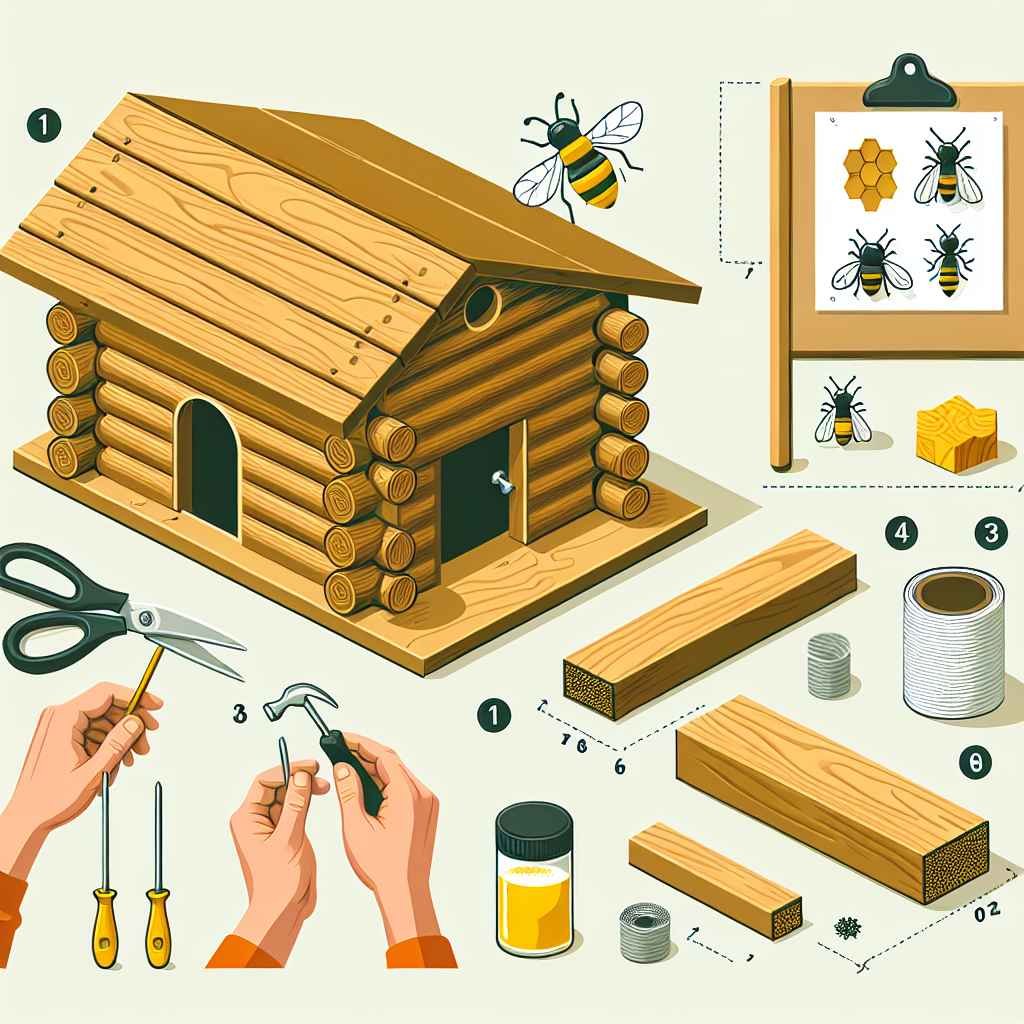 Upute za izradu DIY kućice za insekte s koracima i materijalima.