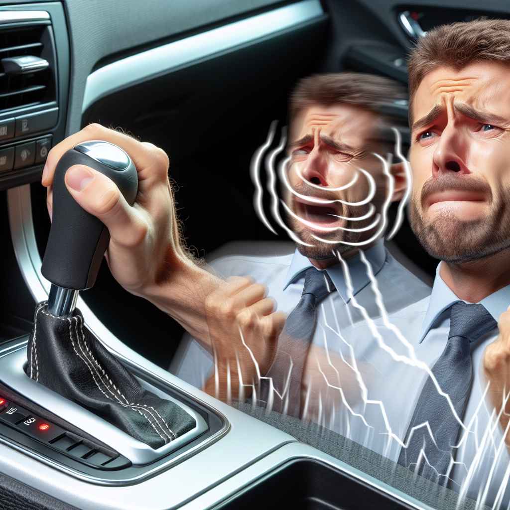 Vozač pritišće kvačilo, neugodni zvukovi ili vibracije dolaze iz automobila.